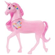 BARBIE UNICORN ROZ CU LUMINI STRALUCITOARE SI SUNETE VIVMTJCP78