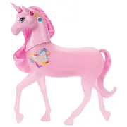 BARBIE UNICORN ROZ CU LUMINI STRALUCITOARE SI SUNETE VIVMTJCP78