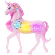 BARBIE UNICORN ROZ CU LUMINI STRALUCITOARE SI SUNETE VIVMTJCP78