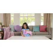 BARBIE UNICORN ROZ CU LUMINI STRALUCITOARE SI SUNETE VIVMTJCP78
