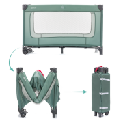 Patut pliabil Capri green Fillikid