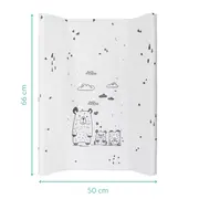 Saltea de infasat 66x50 cm, Family bear Fillikid