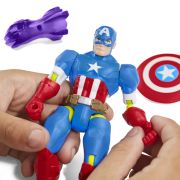 MARVEL AVENGERS MIX MASHERS FIGURINA CAPITAN AMERICA 12CM VIVF9265_F9267
