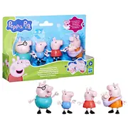 PEPPA PIG SET 5 FIGURINE FAMILIA PEPPA VIVG0506