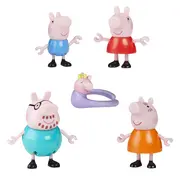 PEPPA PIG SET 5 FIGURINE FAMILIA PEPPA VIVG0506