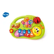 PIANINA ANIMALUTELOR VESELE CU LUMINI SI SUNETE VIV927