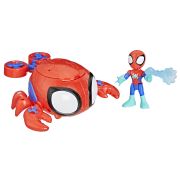 SPIDEY SI PRIETENII LUI UIMITORI MARVEL SET FIGURINA 7.6CM SI SUBMARINUL CRAB PAIANJEN VIVG0663_G1464
