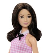 BARBIE FASHIONISTAS PAPUSA BARBIE BRUNETA CU ROCHIE ROZ VIVMTFBR37_HRH21