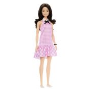 BARBIE FASHIONISTAS PAPUSA BARBIE BRUNETA CU ROCHIE ROZ VIVMTFBR37_HRH21