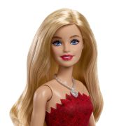 BARBIE PAPUSA BARBIE COLECTIE ANIVERSARA 80 DE ANI BLONDA CU ROCHIE ROSIE RUBIN VIVMTJGD25