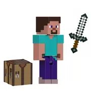 MINECRAFT CRAFT A BLOCK FIGURINA STEVE 8CM VIVMTGTP08_JCN28