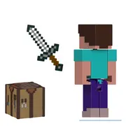 MINECRAFT CRAFT A BLOCK FIGURINA STEVE 8CM VIVMTGTP08_JCN28