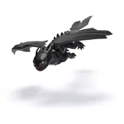CUM SA ITI DRESEZI DRAGONUL FIGURINA DRAGON TOOTHLESS CU ARIPI MOBILE 20CM VIV6074171_20153913