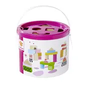 EICHORN COLOR SET BLOCURI DE CONSTRUCTIE DIN LEMN VIV100002226