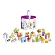 EICHORN COLOR SET BLOCURI DE CONSTRUCTIE DIN LEMN VIV100002226