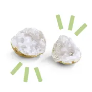 SIMBA SET GEOLOGIE 2 GEODE DE CRISTAL VIV109452663