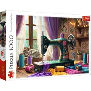 PUZZLE TREFL 1000 ATELIERUL DE CUSUT VIV10952