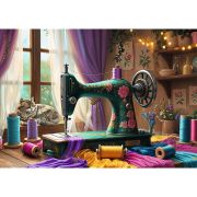 PUZZLE TREFL 1000 ATELIERUL DE CUSUT VIV10952