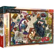 PUZZLE TREFL 1000 CUM SA ITI DRESEZI DRAGONUL EROII VIV10959