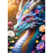 PUZZLE TREFL 1000 DRAGONUL COLORAT VIV10953
