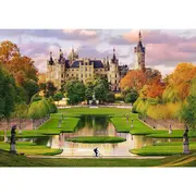 PUZZLE TREFL 1000 PREMIUM PLUS PHOTO ODYSSEY CASTELUL SCHWERIN GERMANIA VIV10814