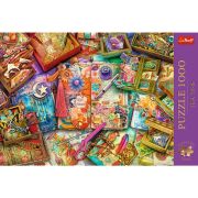 PUZZLE TREFL 1000 PREMIUM PLUS TEA TIME UN BIROU PLIN DE INSPIRATIE VIV10849