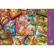 PUZZLE TREFL 1000 PREMIUM PLUS TEA TIME UN BIROU PLIN DE INSPIRATIE VIV10849