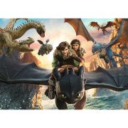 PUZZLE TREFL 200 CUM SA ITI DRESEZI DRAGONUL TOOTHLESS SI PRIETENII VIV13348