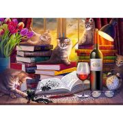 PUZZLE TREFL 2000 NOAPTEA PISICILOR VIV27126