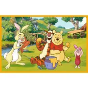PUZZLE TREFL 2X24 DISNEY WINNIE THE POOH ZI DE JOACA CU WINNIE SI PRIETENII VIV34436