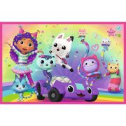 PUZZLE TREFL 2X24 GABBYS DOLLHOUSE AVENTURILE LUI GABBY VIV34433