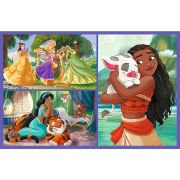 PUZZLE TREFL 2X70 DISNEY PRINCESS VIATA PRINTESELOR DISNEY VIV34440