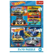 PUZZLE TREFL 2X70 HOT WHEELS MASINI VIV34442