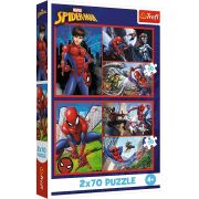 PUZZLE TREFL 2X70 MARVEL SPIDER-MAN AVENTURILE LUI SPIDER-MAN VIV34443