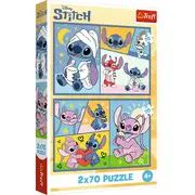 PUZZLE TREFL 2X70 STITCH NU EXISTA PLICTISEALA CU STITCH VIV34444