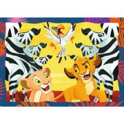 PUZZLE TREFL 4IN1 DISNEY REGELE LEU VIV34653