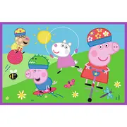 PUZZLES 2X24 PEPPA PIG O ZI LA JOACA CU PEPPA PIG VIV34435