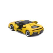 MAISTO MASINUTA METALICA SPEED ICONS FERRARI SF90 STRADALE GALBEN SCARA 1 LA 64 VIVMST15703_GALBEN