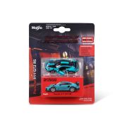 MAISTO MASINUTA METALICA SPEED ICONS PORSCHE 911 GT2 RS MIAMI BLUE SCARA 1 LA 64 VIVMST15707_MiamiBlue