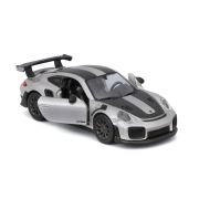 MAISTO MASINUTA METALICA SPEED ICONS PORSCHE 911 GT2 RS SILVER BLACK SCARA 1 LA 64 VIVMST15707_SilverBlack