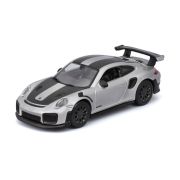 MAISTO MASINUTA METALICA SPEED ICONS PORSCHE 911 GT2 RS SILVER BLACK SCARA 1 LA 64 VIVMST15707_SilverBlack