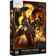 PUZZLE TREFL 1000 PREMIUM PLUS GAME OF THRONES CASA DRAGONULUI VIV12068