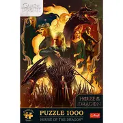 PUZZLE TREFL 1000 PREMIUM PLUS GAME OF THRONES CASA DRAGONULUI VIV12068