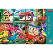 PUZZLE TREFL 1000 PREMIUM PLUS TEA TIME LUMEA PASARILOR VIV10850