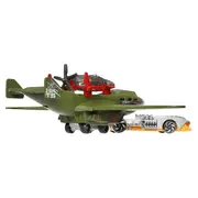 SET AVION SI MASINA HOT WHEELS SUPER RIGS TURBOLENCE TUG VIVMTBDW51_HVD95