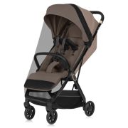 Carucior sport, Lionelo, Bess, Greutate redusa - 7.5 kg, Sustine 22 kg, 6 luni+, Capotina impermeabila, Protectie SPF 50+, Include suport sticla, Pliere cu o singura mana, Compact, Maner pentru transport, Conform cu EN1888-1 si EN1888-2, Bej BYNLO-BESS_BE