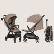 Carucior sport, Lionelo, Bess, Greutate redusa - 7.5 kg, Sustine 22 kg, 6 luni+, Capotina impermeabila, Protectie SPF 50+, Include suport sticla, Pliere cu o singura mana, Compact, Maner pentru transport, Conform cu EN1888-1 si EN1888-2, Gri BYNLO-BESS_GR