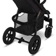 Carucior sport, Lionelo, Annet Tour Golden Moments, Editie Limitata, 0 luni+, Capotina impermeabila UPF 50+, Maner reglabil, Plasa de tantari, Suport biberon, Saculet pentru picioare, Pana la 22 kg, Certificare TUV, Negru BYNLO-ANNET_TOUR_GOLDEN_MOMENTS