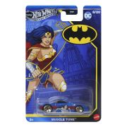 HOT WHEELS MASINA METALICA TEMATICA BATMAN MUSCLE TONE SCARA 1 LA 64 VIVMTHDG89_JBY14
