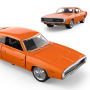 MASINUTA METALICA DODGE CHARGER R/T 1970 PORTOCALIU SCARA 1 LA 36 VIVRas64410